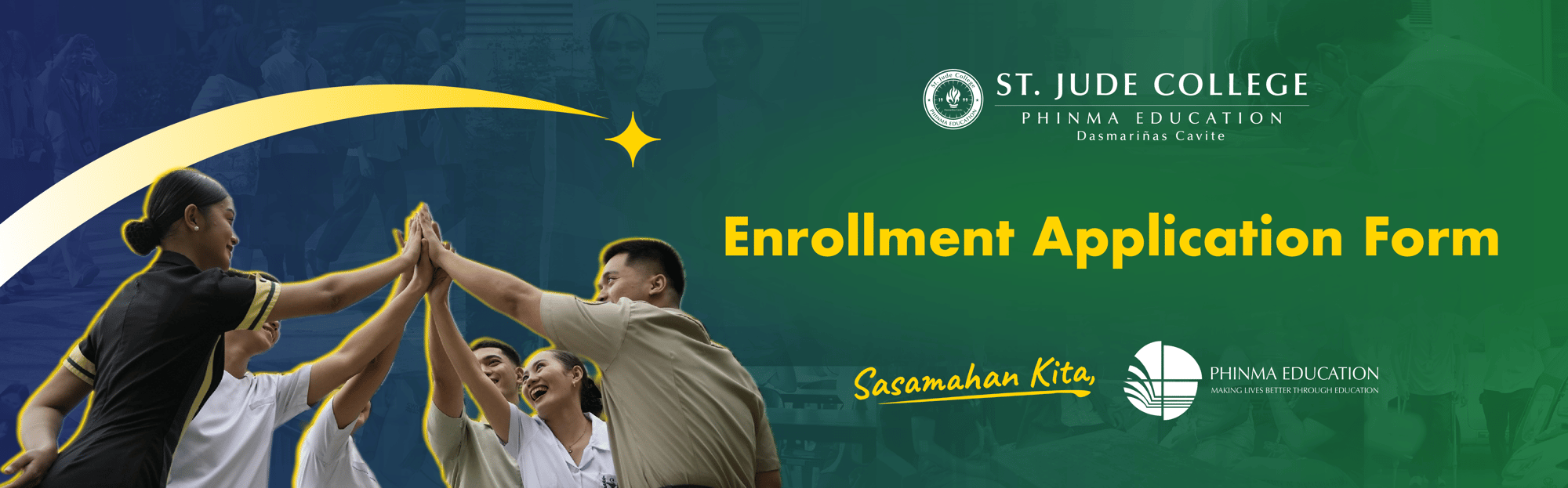 SJCDC enrollment landing page
